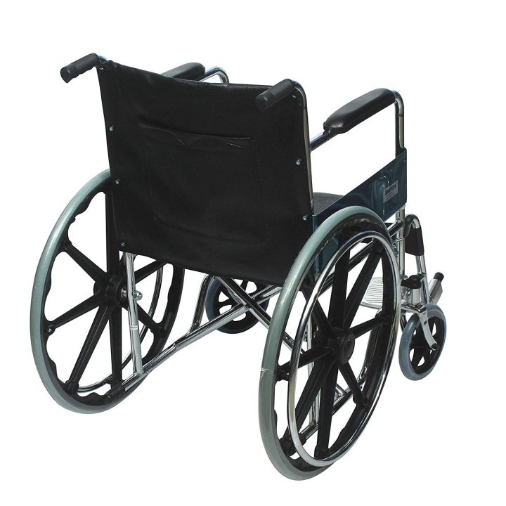 Premium%20Folding%20Wheelchair%20with%20Strong%20MAG%20Wheels%20-%20Image%202