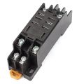 8 Pin Relay Socket Base Holder 8 Pin Screw Terminals Power Ralay Connector for 10 ampere transparent 12V and 220V Relay. 