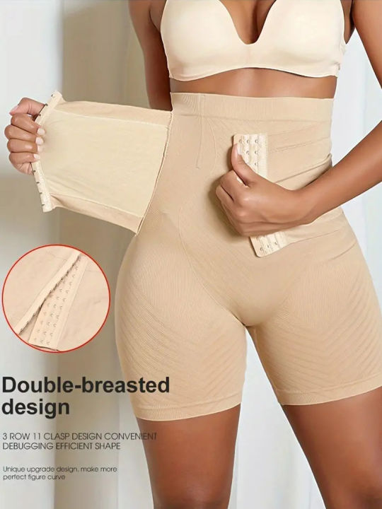 New%20Women%20Firm%20Tummy%20Control%20with%20Hook%20Butt%20Lifter%20Shapewear%20Panties%20High%20Waist%20Trainer%20Body%20Shaper%20Female%20Slimming%20Fajas%20Shorts%20-%20Image%202