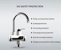 Instant Hot Water Tap Electric Geyser/Water hot tutii-nalka Pani garam tutii for Bathroom or Kitchen Basin. 