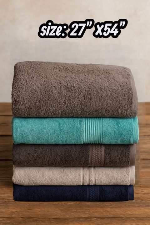 Export quality cotton towel 27×54 size 1pice