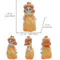 Mario Bros Plush Princess Peach Fire Flower Wonder Bowser Goomba Bowser Jr. Anime Soft Stuffed Animal Dolls Kids Gift. 