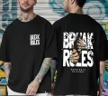 FARGO Break Rules  Printed  Cotton T-Shirt for Men. 