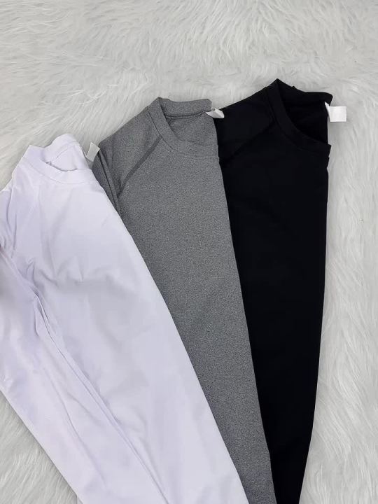 Women's Compression Shirt Athletic Yoga Running Long Sleeve T-Shirt Spring Fall Gym Workout Stretchy Baselayers Rash Guard Tops