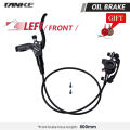 MTB Bike Hydraulic Disc Brake Oil Pressure Caliper Clamp Brake 160mm Front Rear handle A B-pillar CNC bicycle Accessories upgrad. 