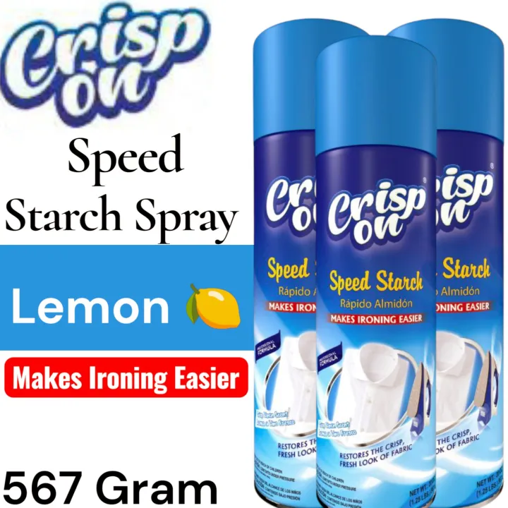 Crisp On Speed Starch Spray Professional Look 567g Daraz pk