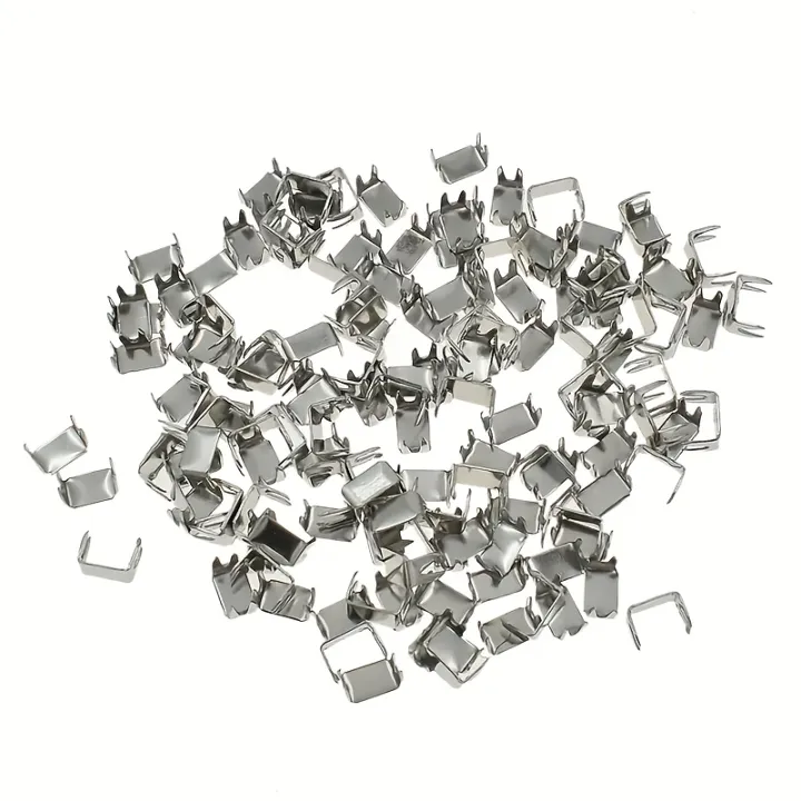 20PCS%205#%20Zipper%20Stop%20Metal%20Clasp%20Claw-Style%20Tail%20Four-Claw%20End%20Zipper%20Head%20Tail%20Regulation%20Four-Claw%20Code%20Card%20Stop%20-%20Image%206