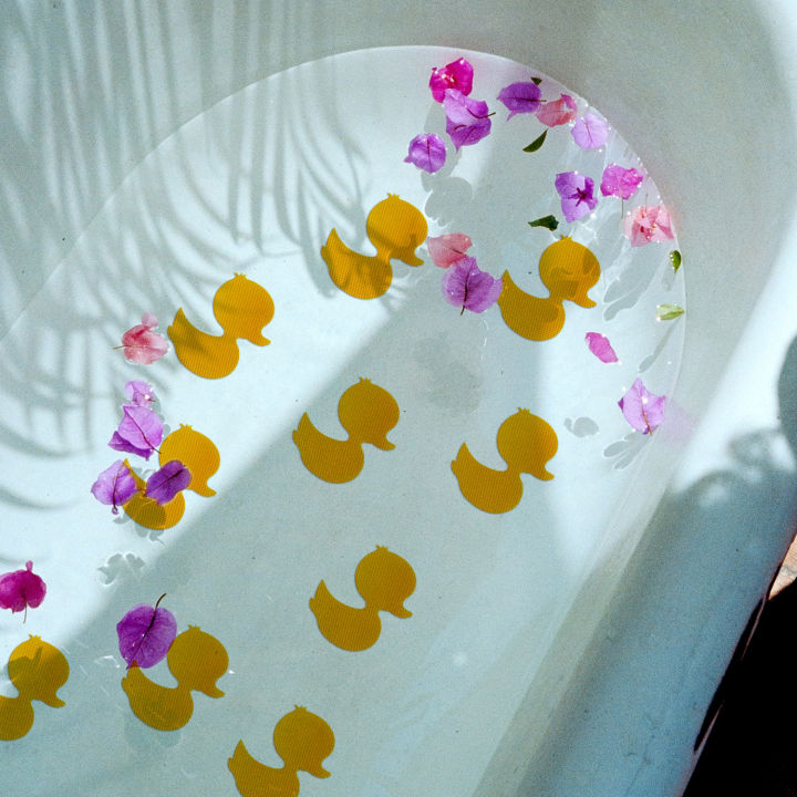 10pcs%20Duck%20Design%20Anti-slip%20Shower%20Tread%20Sticker%20Bathtub%20Non-slip%20Tape%20For%20Children's%20floor%20Stairs%20Steps%20Bathroom%20-%20Image%203