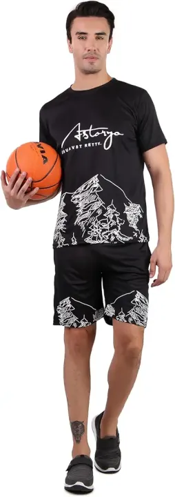 Self%20printed%20mountain%20design%20Summer%20tracksuit%20in%20white%20colour%20-%20Image%206