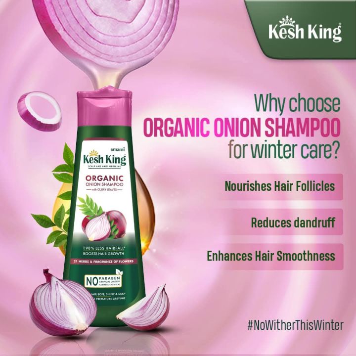 Kesh King Ayurvedic Onion Hair Growth Shampoo 200 ml