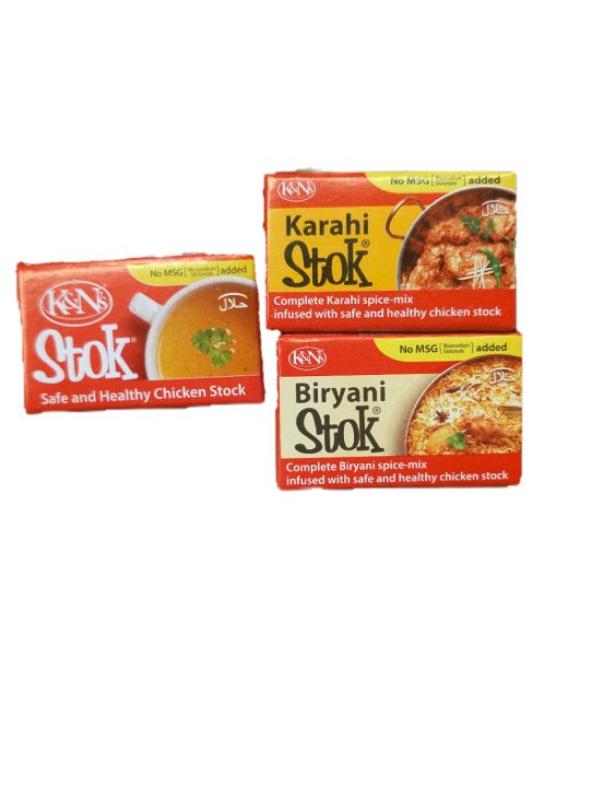 K&N's Chicken Stock ( Original Chicken stok, Biryani Stok , Karahi Stok ) / Chicken Cubes