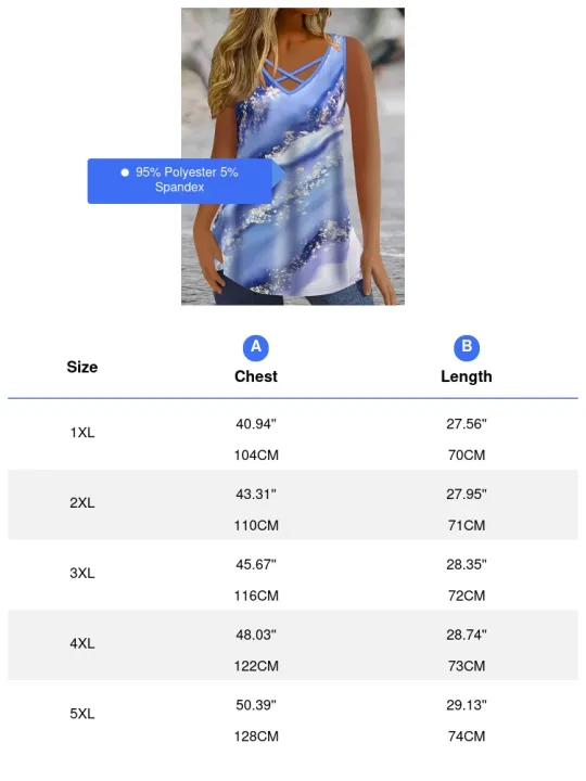 Plus%20Size%20Marble%20Print%20Tank%20Top%20Casual%20Criss%20Cross%20Sleeveless%20V%20Neck%20Top%20For%20Summer%20&%20Spring%20Women's%20Plus%20Size%20Clothing%20-%20Image%206