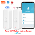 Tuya PIR Sensor Zigbee WiFi Smart Motion Detector APP Remote Control Workwith Yandex SmartLife Alexa. 