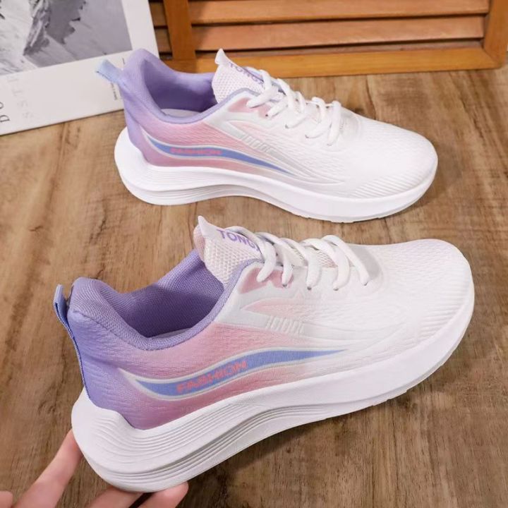 Women Sneaker Mesh Breathable Casual Running Sports Shoes Summer 2025 Jogging Walking Shoes Ladies Platform Sneakers Female Shoe