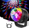 Gritin Disco Lights, 360° Rotation Sound Activated Disco Ball Party Lights. 
