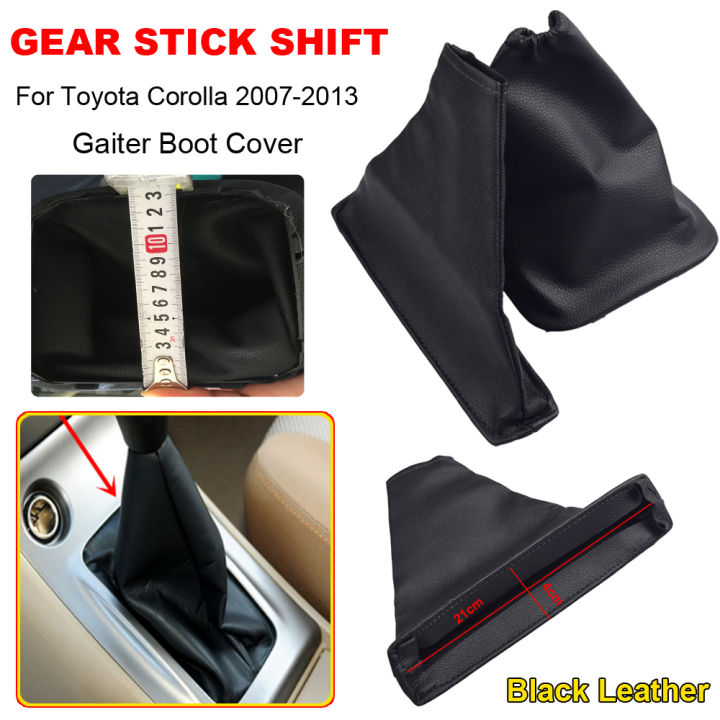Parking Hand Brake Boot For Toyota Corolla 2007 2008 2009 2010 2011 2012 2013 Handbrake Gaiter Leather Cover