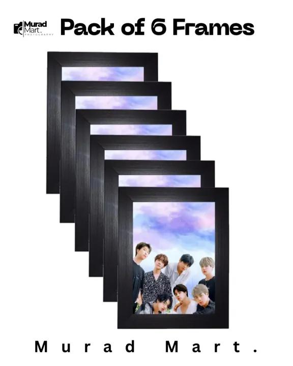 Picture Frames Wooden Photo Frames With Front Glass For Wall and Table ...