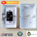 Piano 2 Pin SWITCH AC 250V 6A 2-Pin Heavy Duty Brass Contact Switch with box.
