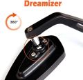 Cafe Racer Motorcycle Handlebar End Mirror Diamond Shape Motorcycle Side Mirror. 