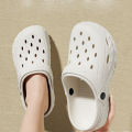 Fashion Summer Couple Style Toe Wrap Sandals Platform Non-slip Flip-flop For Men Women Outdoor Beach Shoes Men's Home Slippers. 