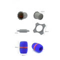 Microphone Sponges Sleeve Anti-Rolling Mic Protection Ring Rod Silicone Wireless Handheld Holder for Mic KTV DJ Device.