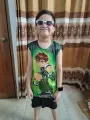 Premium Quality  Boys Sleeveless 3D Print Ben 10 T-shirt. 