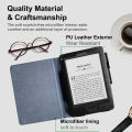 Protective Case for Kindle Touch (2011 old model) ebook Leather Cover Magnetic Closured Model D01200 Ereader Flip Bag Cases. 
