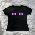 High Street Y2K Fashion Women's Tops Pants Women's Slim Trash Tops Harajuku Goth 90's Clothing Retro Goth Kpop 2000s Tops Emo.