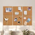 98x6 Inch Self-Adhesive Cork Roll 1/8inch Thick Backed Cork Boards Mat Strong Self-Adhesive Corkboard for Wall Furnitures Party.