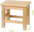 Wooden Bathroom Stool Non-Slip Adult Wooden Bath Seat Waterproof Bathtub Spa Wood Shower Stool Multifunction Living Room Bedroom Change Shoes Stool. 