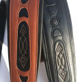 Adjustable Leather Guitar Strap Soft Widen Thicken Durable Shoulder Belt for Electric Acoustic Bass Wooden Guitar 2 Color Option. 