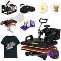 T shirt printing machine, 5 in 1 heat press printing machine, Heat press machine Cap printing mug ^ printing shirt printing by Chand online Store | Storeology. 
