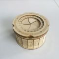 3D Puzzle DIY Wooden Mechanical Box Assembly Model  Birthday Halloween  . 