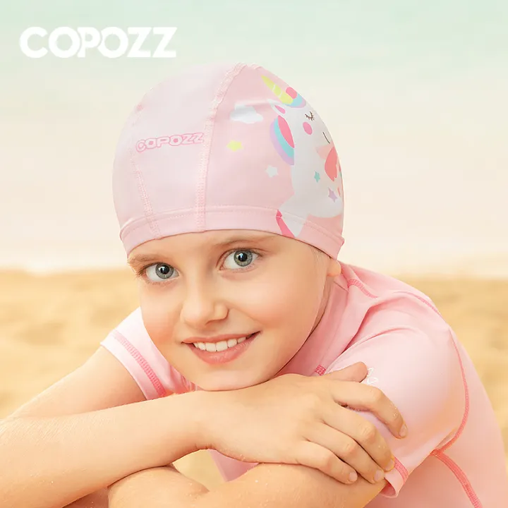 COPOZZ%20Cartoon%20Children%20Swimming%20Cap%20Kids%20PU%20Waterproof%20Ear%20Protection%20Swim%20Hat%20Elastic%20Bathing%20Hats%20Pool%20Caps%20For%20Boys%20Girl%20-%20Image%204