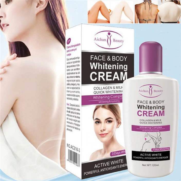 Aichun Beauty Face & Body Whitening  Cream for Face and Body  -120ml