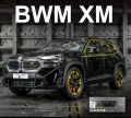 New 1:24 BMW XM Alloy Metal Diecast Model Car Casting Sound And Light Children's Toys Gift With Kids Collectibles Hobbies Gifts.