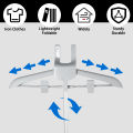 Steamer Stand Telescopic Iron Steam Clothes Hanger 85-160cm Adjustable Height Foldable for Hanging Ironing Clothes Hanger. 