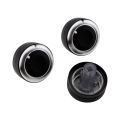 3PCS For Mazda 3 BL 2010 - 2013 Air Conditioning Knob AC Knob Heat Control Switch Button Aluminum Alloy Accessories.