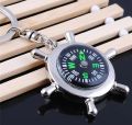 Black Metal Comppass Keychain Durable and Accurate Comppass Keychain. 