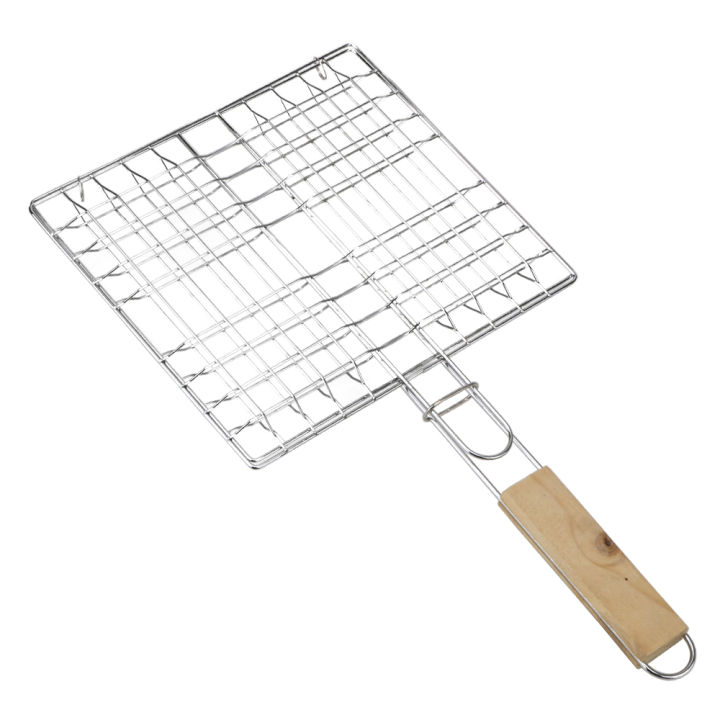 Barbecue%20Grilling%20Reusable%20Meat%20Fish%20Clip%20Holder%20Wooden%20Handle%20Stainless%20Steel%20Grill%20Mesh%20Foldable%20BBQ%20Grill%20Mat%20Grilling%20Basket%20-%20Image%207