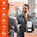 58mm Mini Portable Thermal Receipt POS Printer Wireless Bluetooth Ticket Bill IOS Android PC Invoice Business Retail Ink-free. 