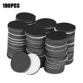 50/100pcs Magnetic Dot Stickers Durable Self-Adhesive Magnets Discs Rubber Soft Round Magnetic Sheet for Refrigerator DIY Craft.