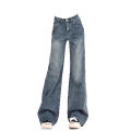 Ladies Jeans Flare Trousers Leisure Slimming Vintage Inspired Autumn High Waist Bell Women's pants Flared jeans jeans y2k.