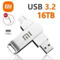 Xiaomi 16TB USB 3.2 Flash Drive Large Capacity High Speed Transfer Metal Flash Pen Drive Waterproof Portable Memoria Stick. 