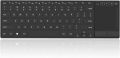 Rii K22 Ultra Slim 2.4 Gigahertz Mini Wireless Multimedia Keyboard with Touchpad for PC and Laptop. 