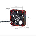 Rocket 35mm Metal Motor Cooling Fan 8.5V/21000RPM Heat Dissipation Cooling Fan for 1/10 1/12 1/8 RC Car Sensored Brushless Motor.