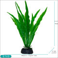 1PC 18cm Plastic Simulation Water Glass Fish Tank Landscaping Imitation Water Plant Aquarium Ornament DIY Fish Tank Decor. 