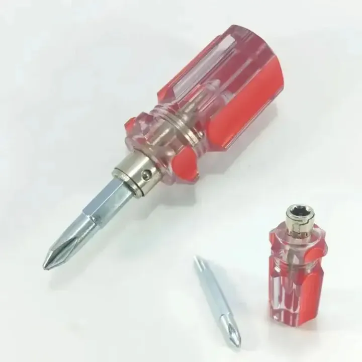 1 pcs Screwdriver Mini Screw Driver Short Small Split Repair Tools Kit ...