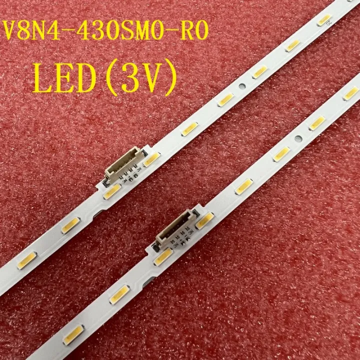 28LED(3V)%20LED%20Strip(2)for%20Samsung%20UE43NU7470%20UE43RU7410U%20UE43RU7025K%20UE43RU7400%20V8N4-430SM0-R0%20BN96-46053A%20CY-NR043HGHV1V%20-%20Image%203