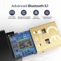 Bluetooth Adapter V5.1. Bluetooth dongle. Bluetooth adapter for audio video and file transfer.. 